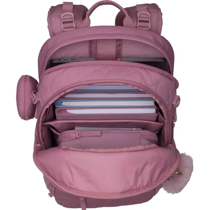 Beckmann Norway Schulrucksack Sport Air, 30 Liter, ergonomisches Tragesystem, grün, wasserabweisendes Material aus recycelten PET-Flaschen – Bild 8