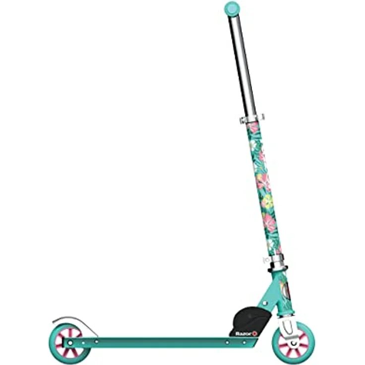 Razor A Kick Scooter Teal Paradise Sonderedition, Tretroller für Kinder ab 5 Jahren – Bild 3