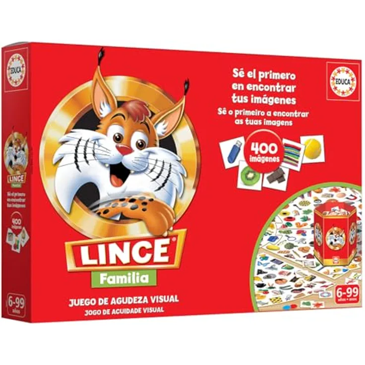 Educa Lince Tischspiel, Lernspiel mit 421 Teilen