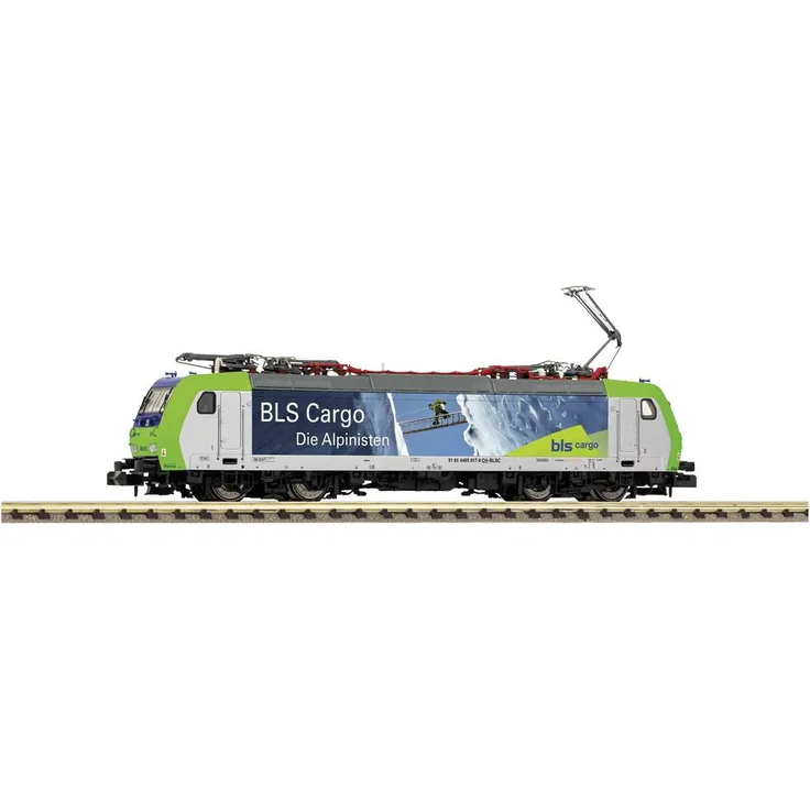 Piko N 40587, E-Lok BR 485 der BLS, Epoche VI mit wartungsfreier LED-Beleuchtung und PSD XP Sound-Decoder