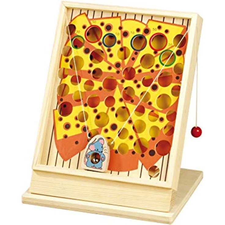 Betzold Käsespiel Geschicklichkeitsspiel für Kinder, fördert Konzentration und Feinmotorik, ab 4 Jahren – Bild 1