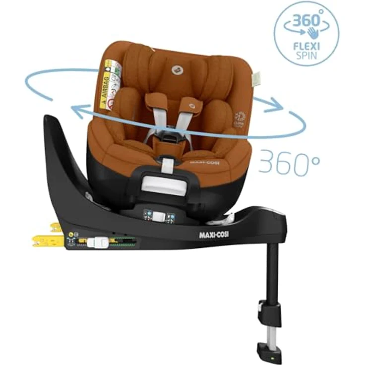 Maxi-Cosi Mica Pro Eco I-Size, Kindersitz mit 360° Drehfunktion und verbessertem Seitenaufprallschutz – Bild 2