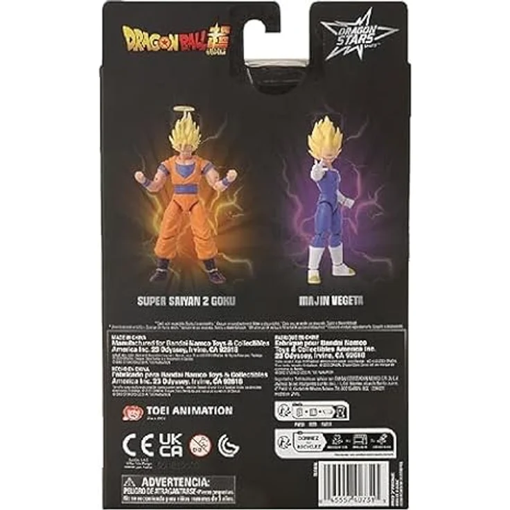 BANDAI Dragon Ball Z Dragon Stars Actionfigur Majin Vegeta, 17 cm, gelenkige Figur mit Zubehör für Kinder ab 4 Jahren, offizielle Lizenz - 40731 – Bild 2