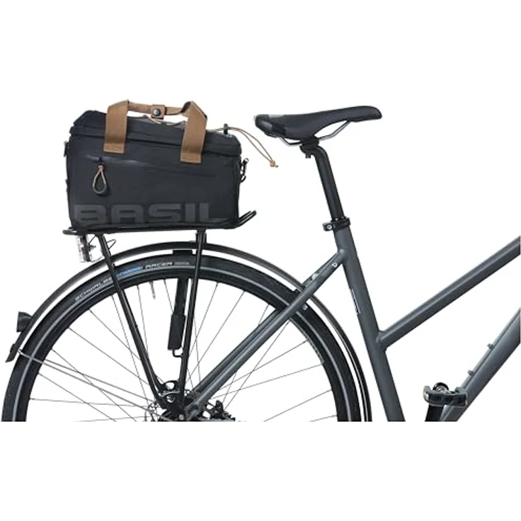 Basil Gepäckträgertasche Miles grau - 7 Liter. – Bild 2