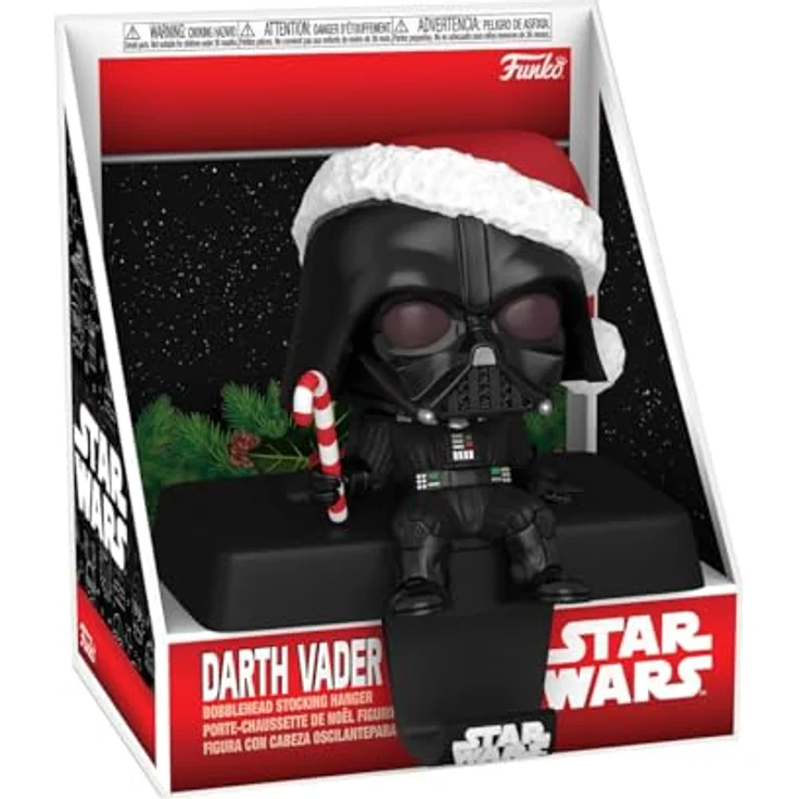 Funko Edge-Sitter: Star Wars - Darth Vader - Vinyl Sammelfigur für Kinder & Erwachsene - Offizielles Merchandise - Modellfigur für Sammler und Display – Bild 1