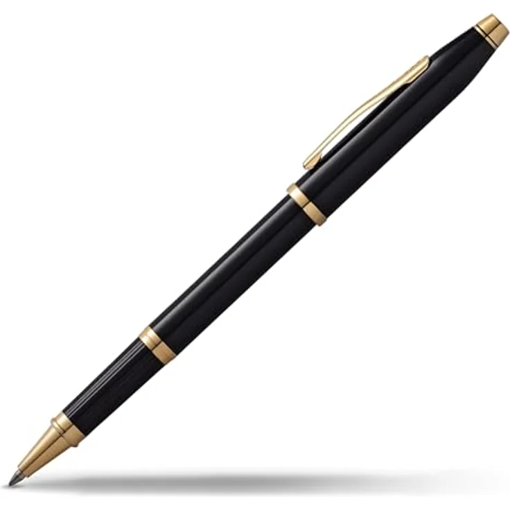 OTTO Füllfederhalter Gel-Tintenroller Selectip Pen Cross Century II Schwarz-Lack – Bild 2