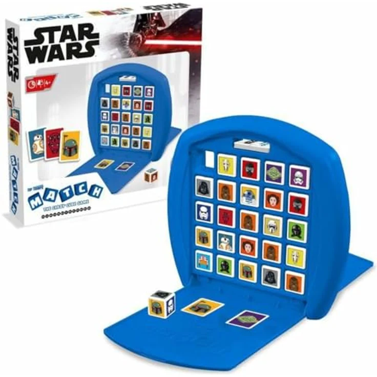 Top Trumps Match Star Wars The Crazy Cube Game, Würfelspiel mit 15 Lieblingscharakteren wie Kylo Ren, Boba Fett, Chewbacca und Darth Maul, ab 4 Jahren – Bild 1