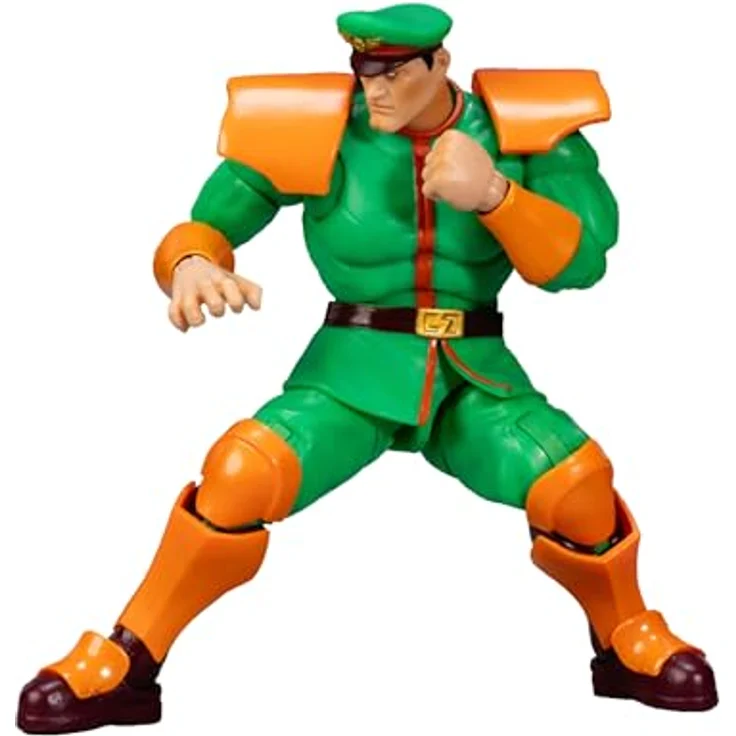 Jada Street Fighter II Bison Player 2 Deluxe, Limited Edition Next Level in Grün, Maßstab 1:12, 17 cm, austauschbares Zubehör – Bild 2