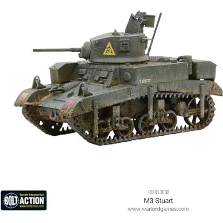 Warlord Games 402013002 US Army Zubehör, Bolt Action 2 M3 Stuart - EN – Bild 5