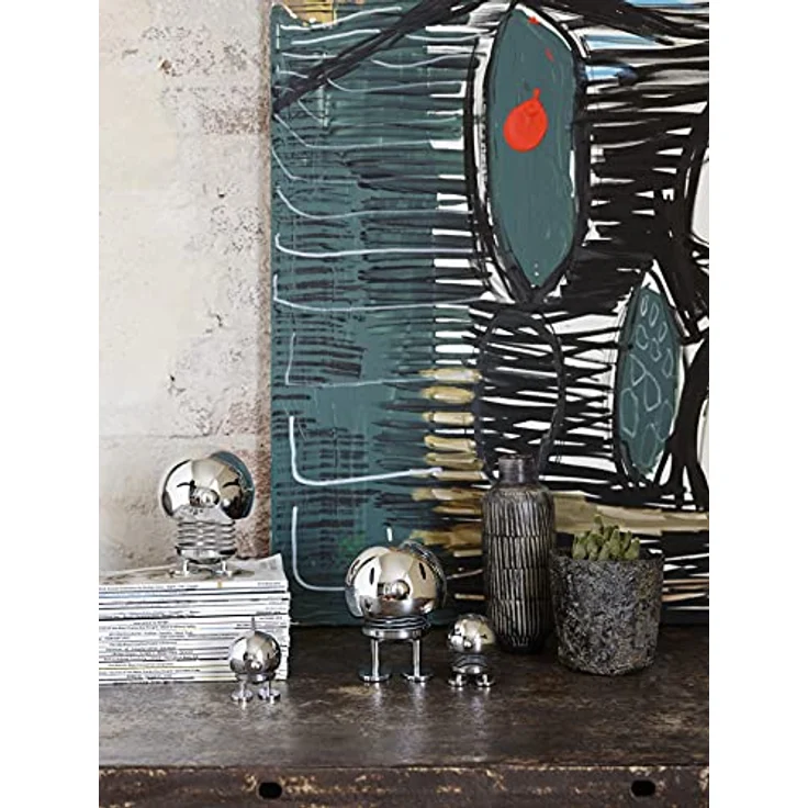 HOPTIMIST Bumble Chrome Medium 410402, Sammelfigur mit harmonischem Design und fröhlichen Farben – Bild 3