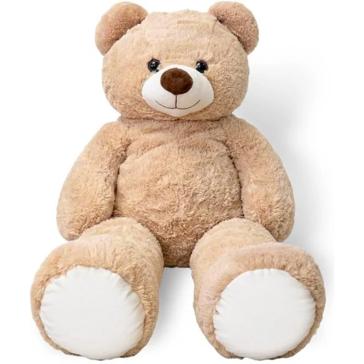 JollyPlush Großer Teddybär Kuscheltier 150 cm, XXL Plüschbär weich und langlebig, ideal als Geschenk