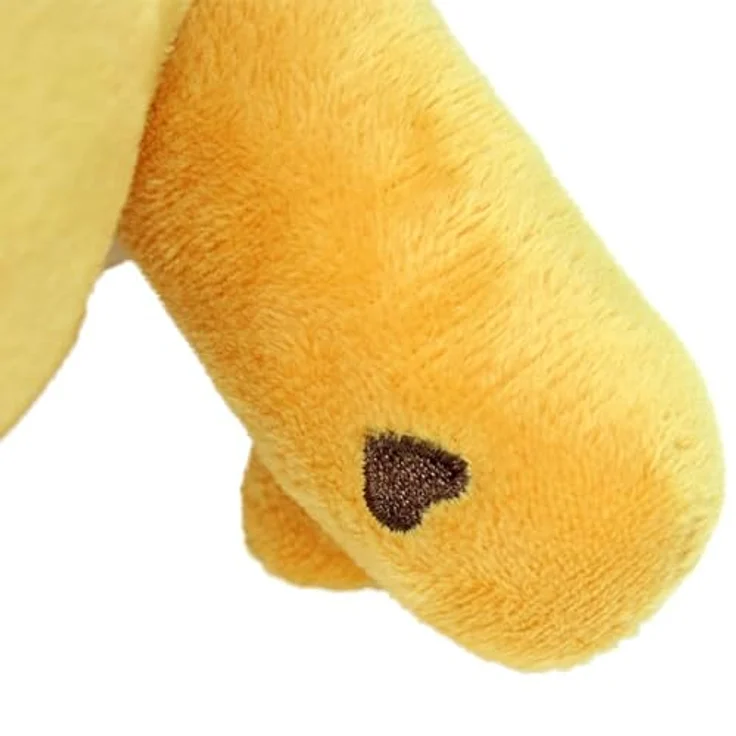 BEMIRO Schmusebärchi Kuscheltier orange Glücksbärchi - Hochwertig verarbeitet, kuschelig weich, Original Lizenzware - ca. 28 cm – Bild 4