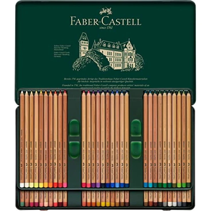 Faber-Castell 112160 - Farbstift Pitt Pastell, 60er Metalletui – Bild 3