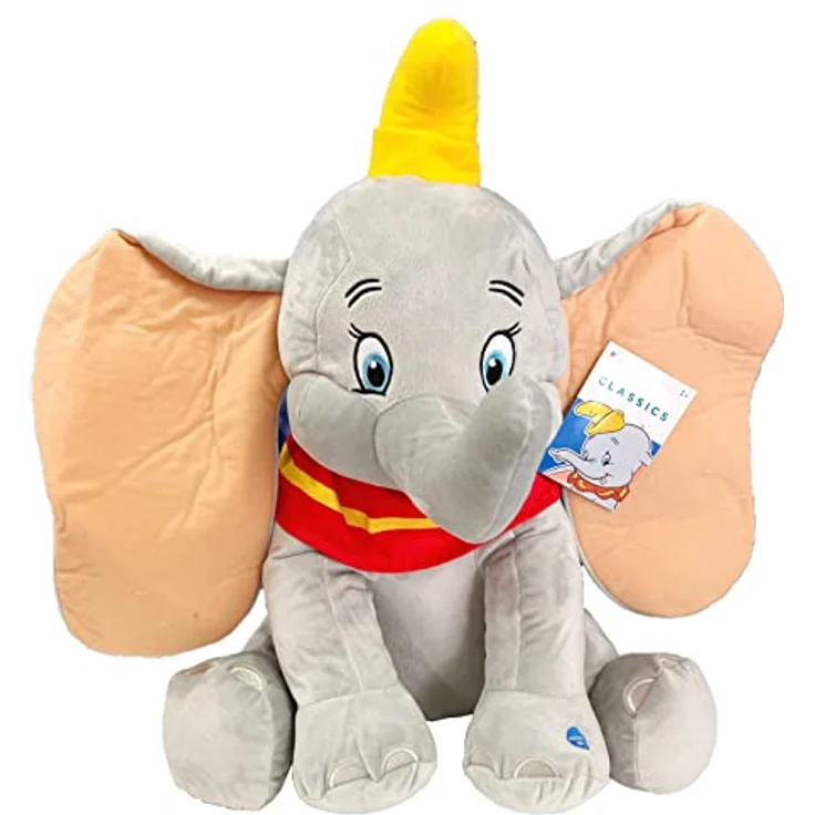 Generic Sambro Dumbo Plüschtier mit Sound 45cm, Disney Lizenzartikel in Samtig weichem Design – Bild 1