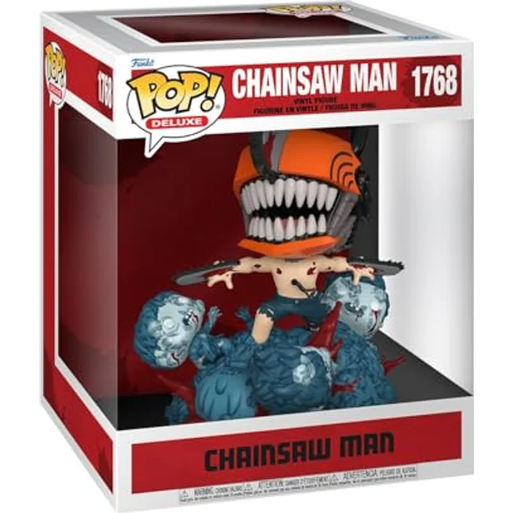Funko Pop! Deluxe: CSM - Chainsaw Man Vinyl-Sammelfigur - 9,5 cm - Offizielle Handelswaren - Geschenkidee für Anime Fans – Bild 1