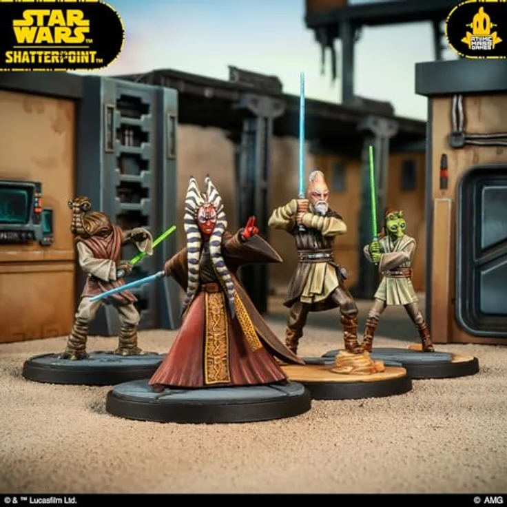 ATOMIC MASS GAMES Star Wars: Shatterpoint – Wisdom of The Council, Squad-Erweiterung für 2 Spieler, Tabletop Spiel, ab 14 Jahren, Spielzeit 90-120 Minuten, Mehrsprachig – Bild 5