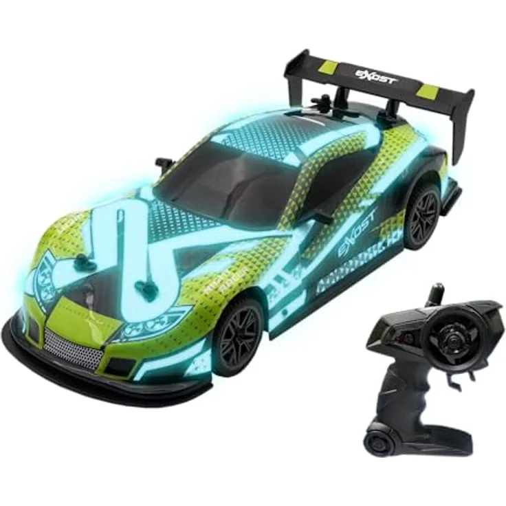 Silverlit EXOST Flash Light, Ferngesteuertes Auto 1:14 mit 15 km/h, 2.4GHz, Grün, 31,5 cm