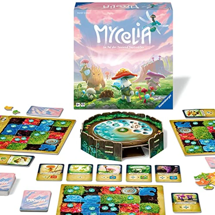Ravensburger 27489 - Mycelia - Deckbuilding Spiel für Familien, Brettspiel für Erwachsene und Kinder ab 9 Jahren - einfaches Strategiespiel für 2-4 Spieler – Bild 1