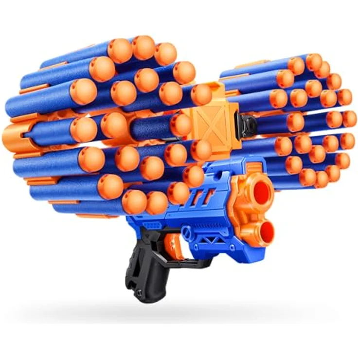 XSHOT Insanity Mikro-Blaster, Outdoor-Spielzeugblaster mit 48 Air-Pocket-Technologie Schaumstoffdarts und 30m Reichweite für Kinder und Erwachsene ab 8 Jahren – Bild 2