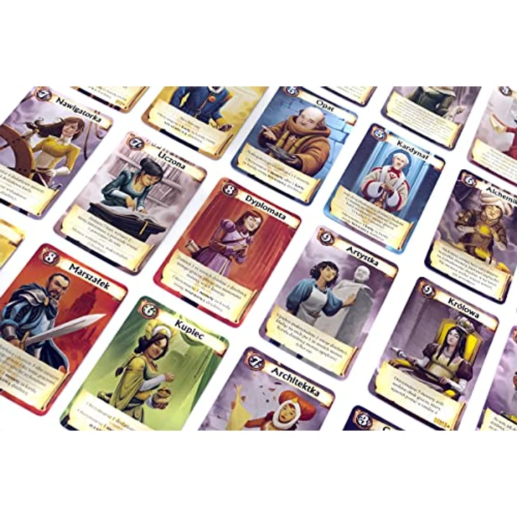 CARUNO Gra strategiczna Cytadela Rebel, Brettspiel für 2-7 Spieler mit 27 Charakterkarten und taktischen Interaktionen – Bild 7