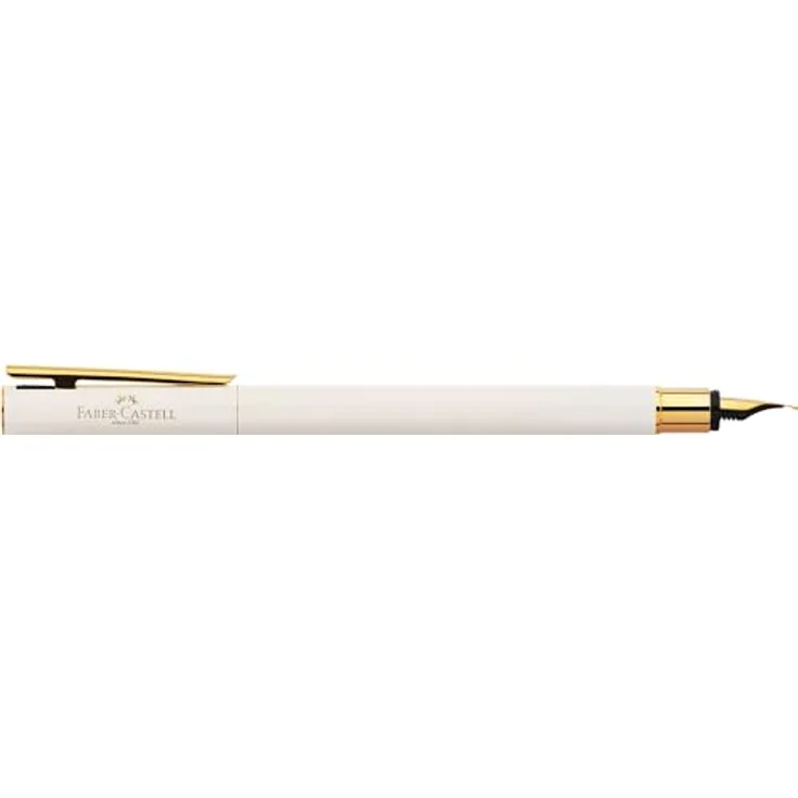 Faber-Castell Füller Neo Slim, limitierte Edition in Gold Marshmallow mit Edelstahl-Feder EF – Bild 6