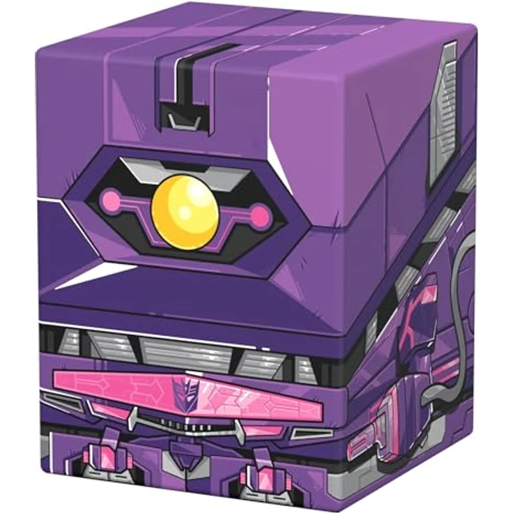 Squaroes SQR100233 - Squaroes Squaroe Transformers TR007 - Shockwave - Deckbox für bis zu 100 Karten, umweltfreundlich, robust und vollflächig bedruckt – Bild 2