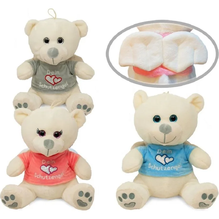 Landahl & Baumann Kuscheltier Schutzengelbär Plüsch ca, 25cm (1-St), Dein Schutzengel - Teddy Bär 