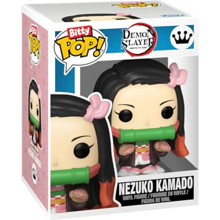Funko Bitty POP! 4 Pack: Demon Slayer - Nezuko Kamado, Giyu Tomioka, Tamayo, 0,9 Zoll Sammlerminiaturen mit stapelbarem Display-Regal - Geschenkidee für Anime-Fans – Bild 5