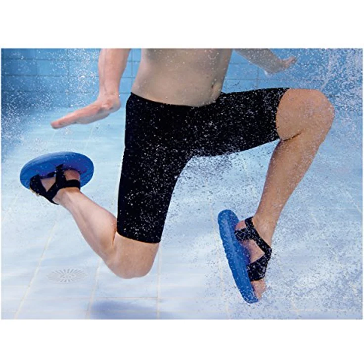 Beco Beermann Schwimmhilfe Unterwasserschuhe Aqua Twin II, Effektives Bauch-Beine-Po-Training, blau - Preisvergleich – Bild 3