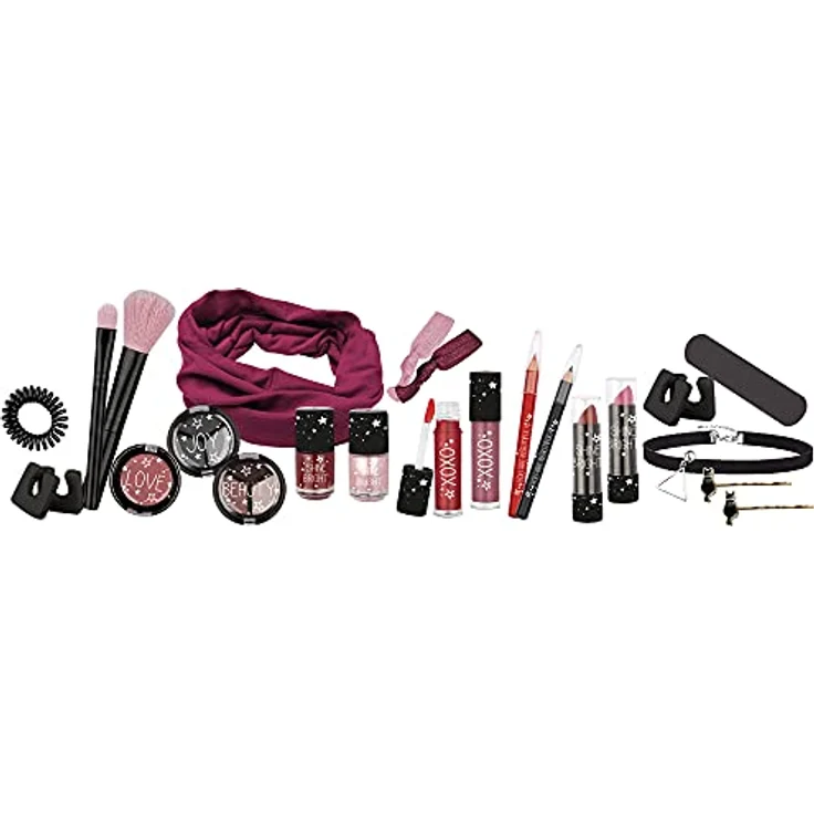 fesh! All for you! Beauty Adventskalender 21900E00, Hochwertiger Makeup Adventskalender mit trendigen Accessoires, niedlichem Design – Bild 3