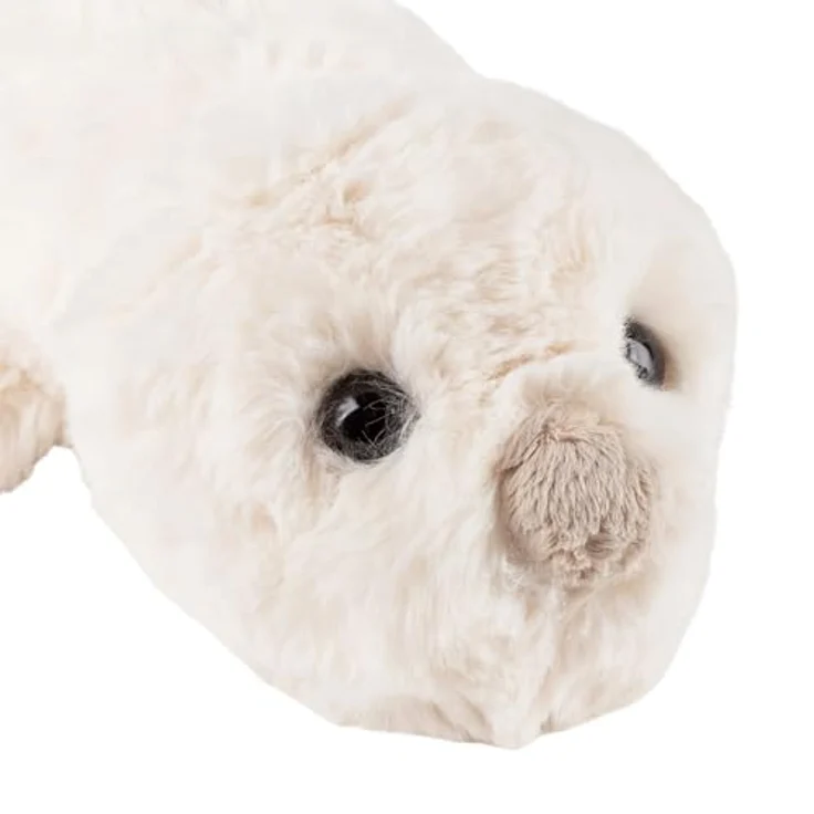 SIGIKID Plüschtier Robbe Flauscherie, besonders weich und flauschig, für Babys und Kinder, 45 cm, Weiß – Bild 2