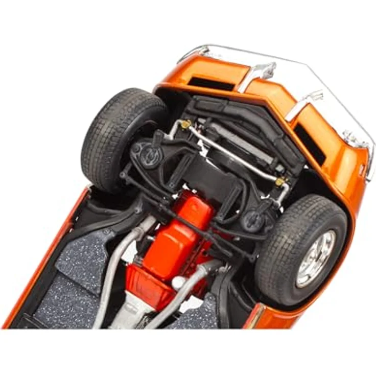 Revell Monogramm '68 Corvette L-88 Roadster 1:25, ungebauter und unlackierter Plastikmodellbausatz mit mehrsprachiger Bauanleitung – Bild 5
