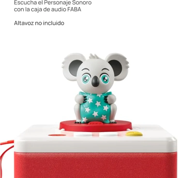 FABA Sound Charakter - Die Umarmungen der Guten Nacht - Lieder - Spielzeug, pädagogische Inhalte, auf Spanisch, für Mädchen und Jungen von 0 bis 3 Jahren, Mehrfarbig, FFL30002 – Bild 4