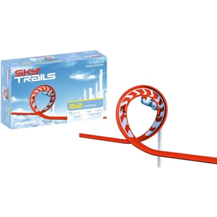 PLAYMOBIL Sky Trails 71972, Looping Konstruktionsspielzeug für spektakuläre Strecken & Action, flexibel & fantasievoll – Bild 1