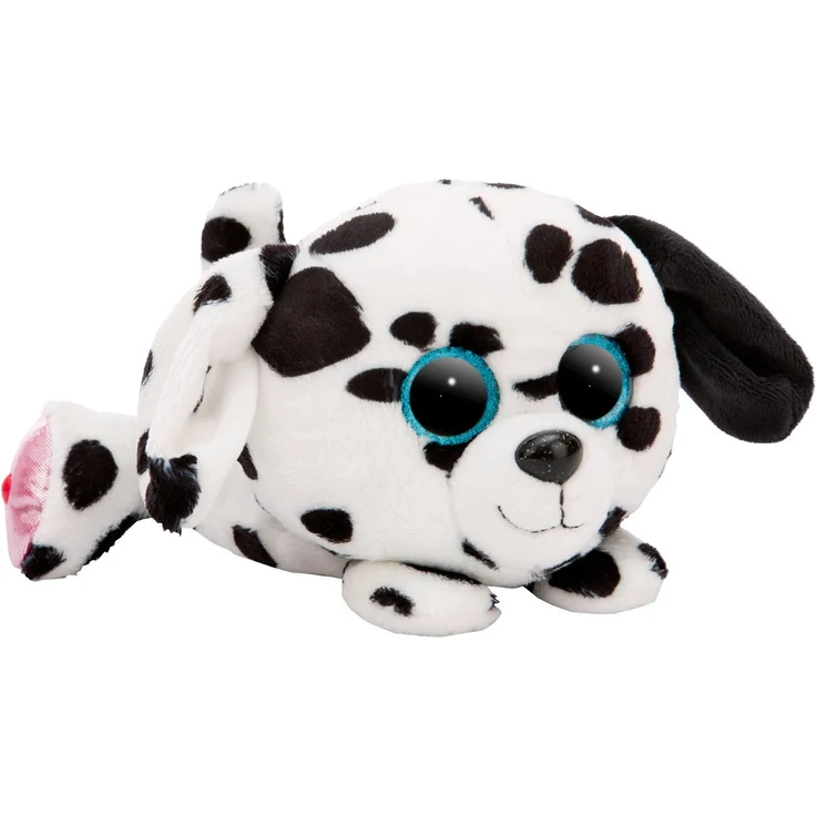 Nici Kuscheltier Glubschis, Dalmatiner Dottino, 25 cm, liegend, kuschelweiches Plüschfell – Bild 1
