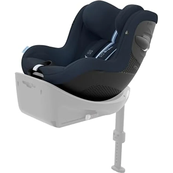 Cybex Sirona G I-Size Plus, Reboard Kindersitz für Kinder ab 61 cm bis 105 cm, Ocean Blue – Bild 1