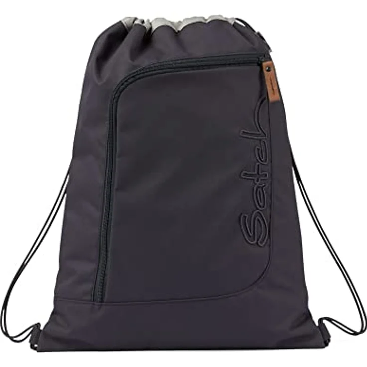 Satch 'Sportbeutel Nordic Grey', 12 Liter, 33 x 44 x 1 cm, am Rucksack fixierbar, braun/grau - Preisvergleich – Bild 1