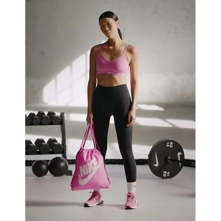 Nike Sportswear NK HERITAGE DRAWSTRING, Turnbeutel aus Polyester mit Logodruck, leicht und formstabil – Bild 5