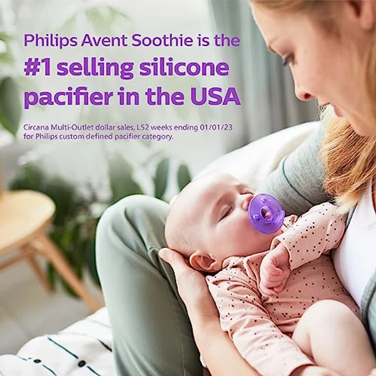 Philips Avent SCF192/06 - Beruhigender Schnuller Blau, ab 3 Monate, 2 Stück – Bild 8