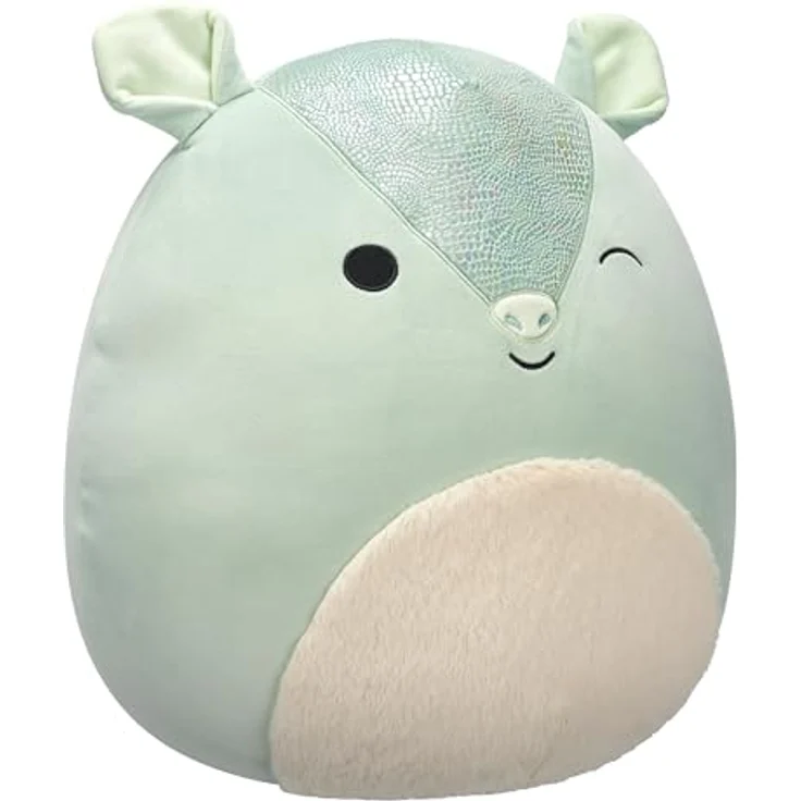 Squishmallows SQCR06649 - Arilla das Gürteltier 40 cm, offizielles Kelly Toys Plüsch, superweiches Kuscheltier – Bild 3