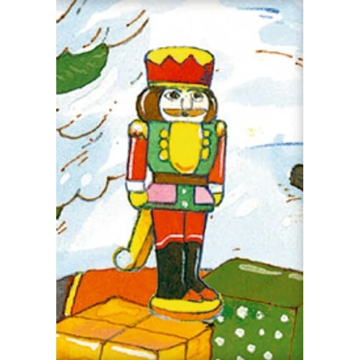 Coppenrath Verlag Wand-Adventskalender, Bescherung im Winterwald mit Glitter und Schleifenband – Bild 4