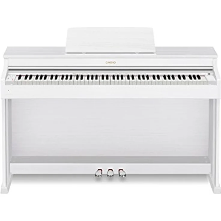Casio Celviano AP-470, 88-Tasten Keyboard mit AiR-Klangerzeugung und 22 authentischen Klängen, Weiss – Bild 2