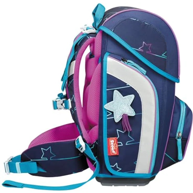 Scout Genius Blue Star Schulranzen-Set 4-teilig – Bild 3