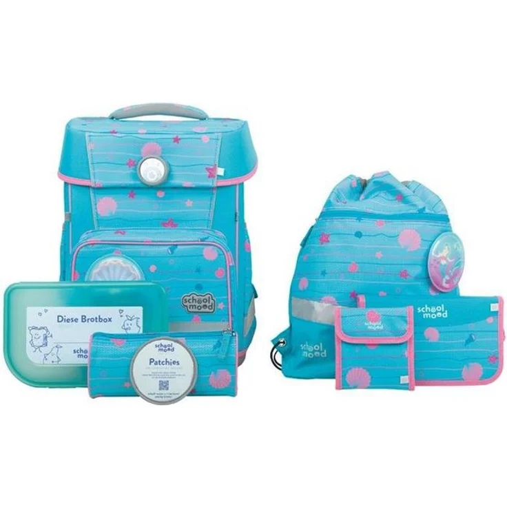 SCHOOL-MOOD® Schulrucksack Champion (Set, 7-tlg., 21 Liter, für Grundschule, recyceltes Material, ergonomisch) – Bild 1