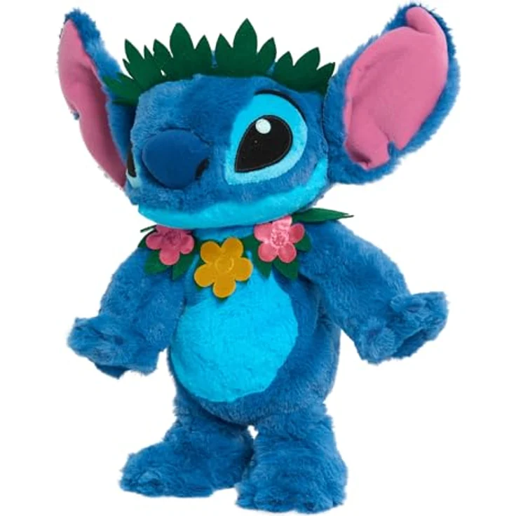 Just Play JP30283 Disney Stitch - Interaktives Plüschtier zum Tanzen und Singen, 40 cm, mehrfarbig, für Kinder ab 3 Jahren – Bild 4