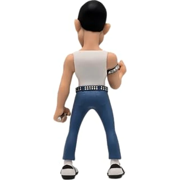 MINIX - Music #105 - Freddie Mercury - Sammelfigur 12 cm - Offiziell lizenzierte PVC Figur -  in einer Ausstellungsbox - 12 cm groß – Bild 4