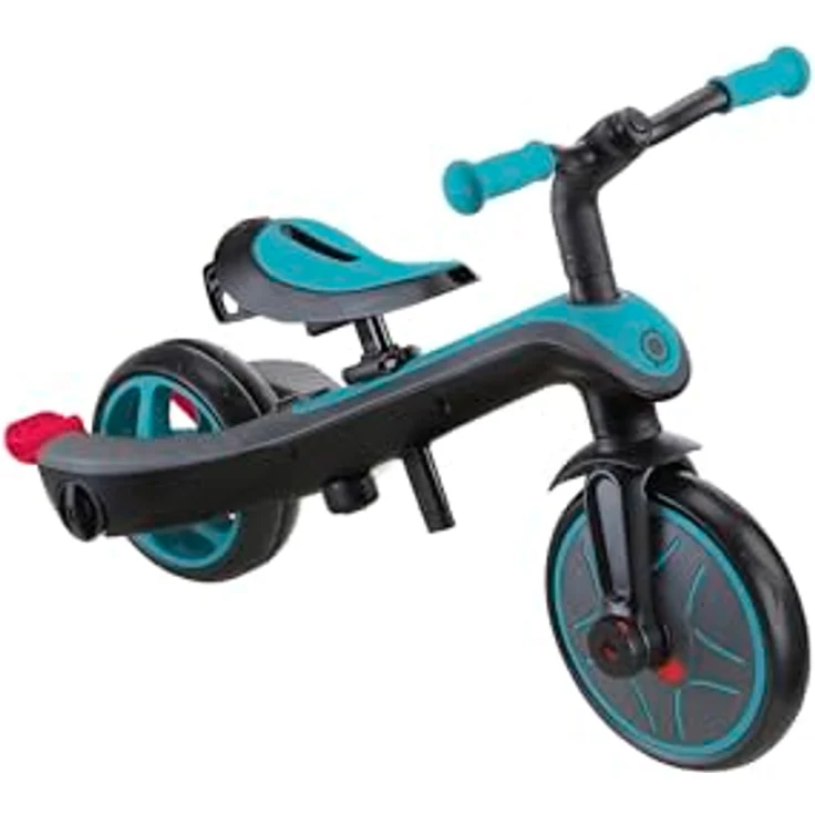 Globber Explorer Trike 4in1 Pro in Türkis – Kinderfahrzeug mit höhenverstellbarem TPR-Sitz – Bild 5
