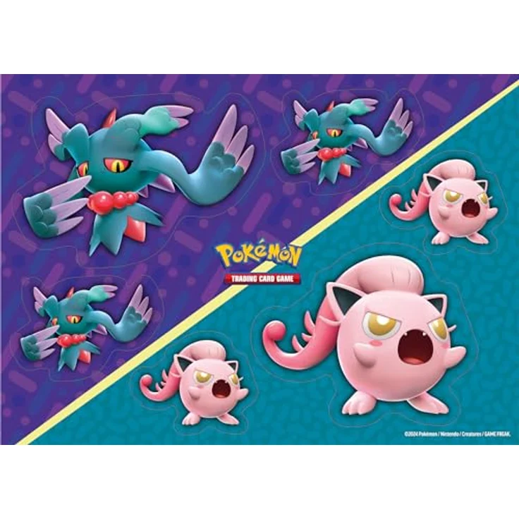 Nintendo Pokémon - Collector's Chest Back to School 2024 - englische Version, includes 2 special foil promo cards, 6 Pokémon TCG booster packs, 2 Cool Pokemon Coins, 4 sheets of stickers, and more – Bild 8
