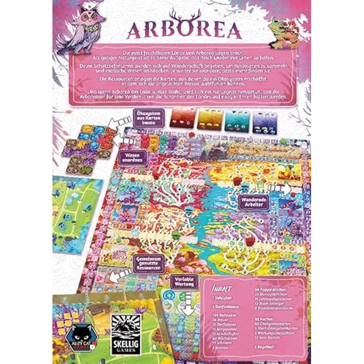 Skellig Games SKE48300 Arborea, Brettspiel für Kenner, perfekt als Geschenk – Bild 3