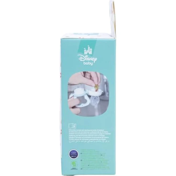 Disney Mickey Mouse Babyflasche Fruchtspender, mehrfarbig, für sichere Beikosteinführung mit handlichem Format und einfacher Handhabung – Bild 7